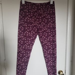 LuLaRoe Floral Leggings